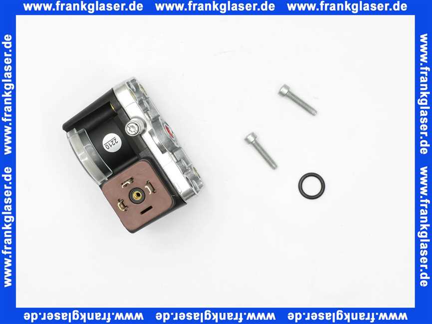 691378 Weishaupt Druckwächter GW50 A5/1 5,0-50 mbar für DMV 503-5125, Steckeranschluss