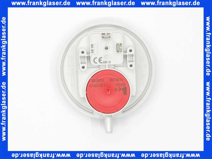 691390 Weishaupt Druckwächter Luft 20-220 Pa