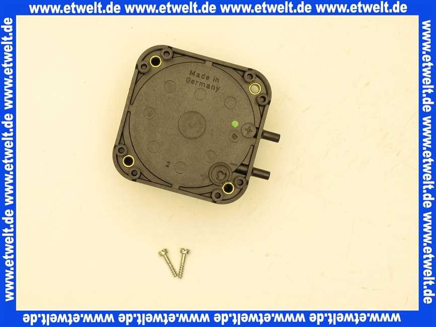 691443 Weishaupt Druckwächter LGW 10 A1 1-10 mbar AL