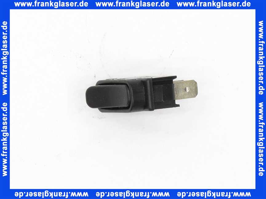 700342 Weishaupt Schalter 1-polig 6A 250V Wippe schwarz Stellung 1-0-2