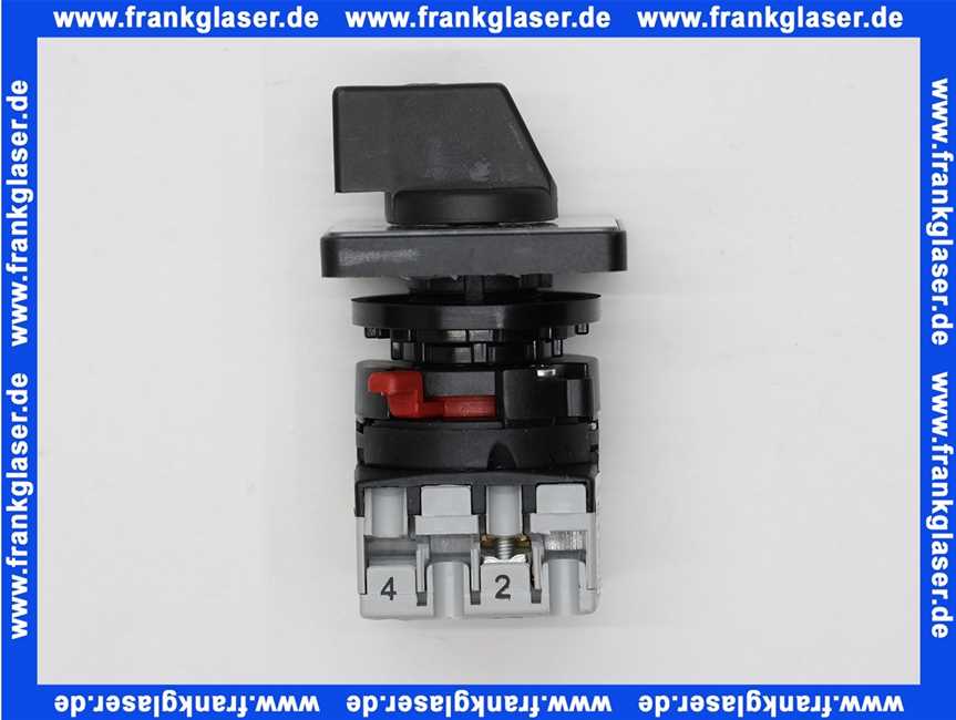 701210 Weishaupt Schalter A1/8ZM/F601/NS 1-polig Stellung 0-1