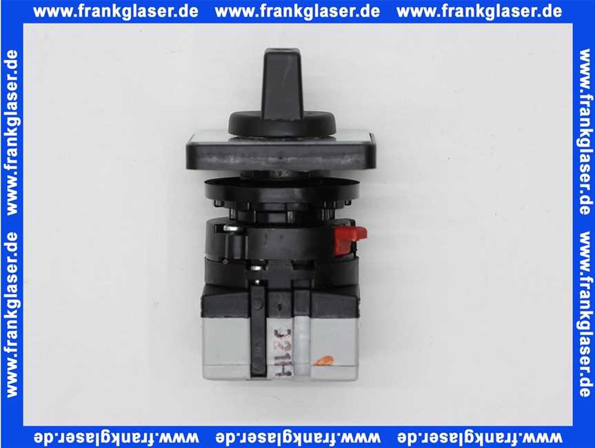 701210 Weishaupt Schalter A1/8ZM/F601/NS 1-polig Stellung 0-1