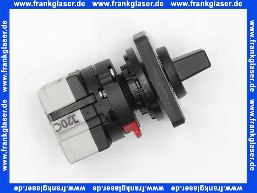 701236 Weishaupt Schwenktaster URR1/8ZM/NS 1-polig Stellung 1-0-2 (1S + 1S)