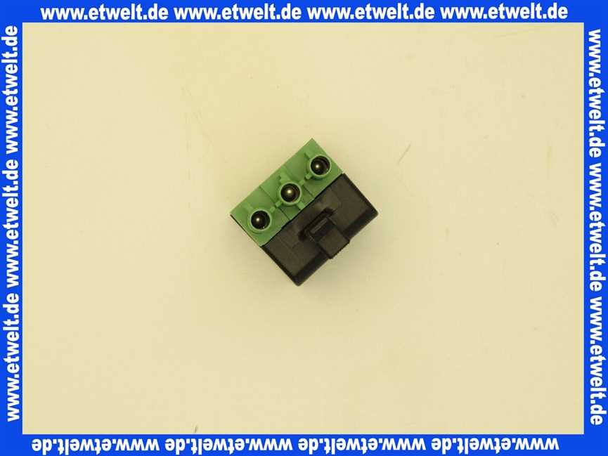 716136 Weishaupt Steckerteil ST18/3 grün Beschriftung 4