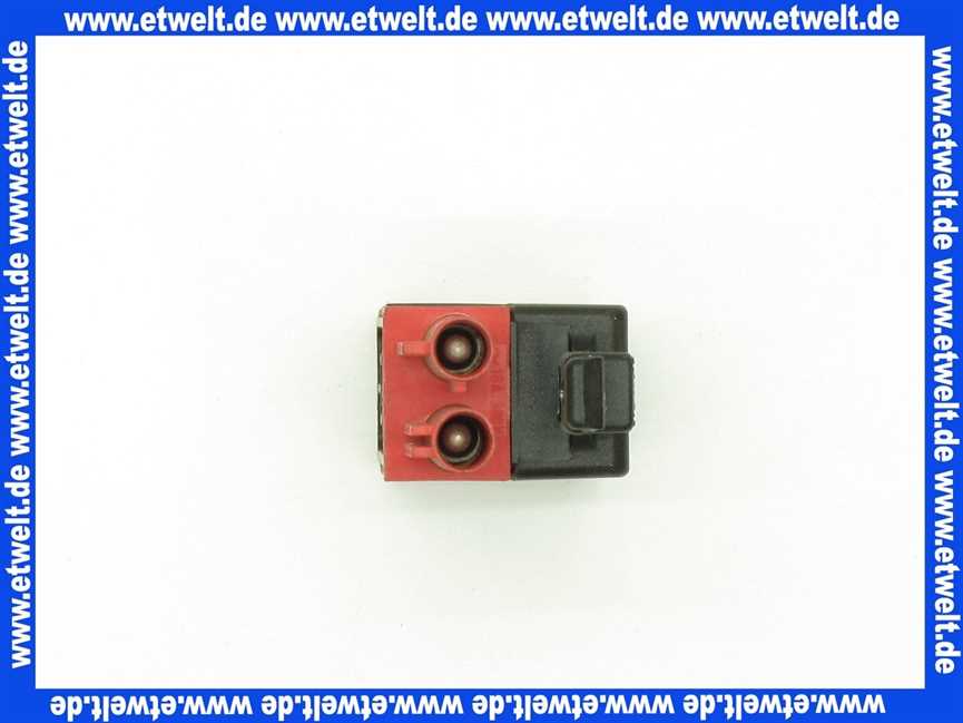 716153 Weishaupt Steckerteil ST17/2 rot Beschriftung 16