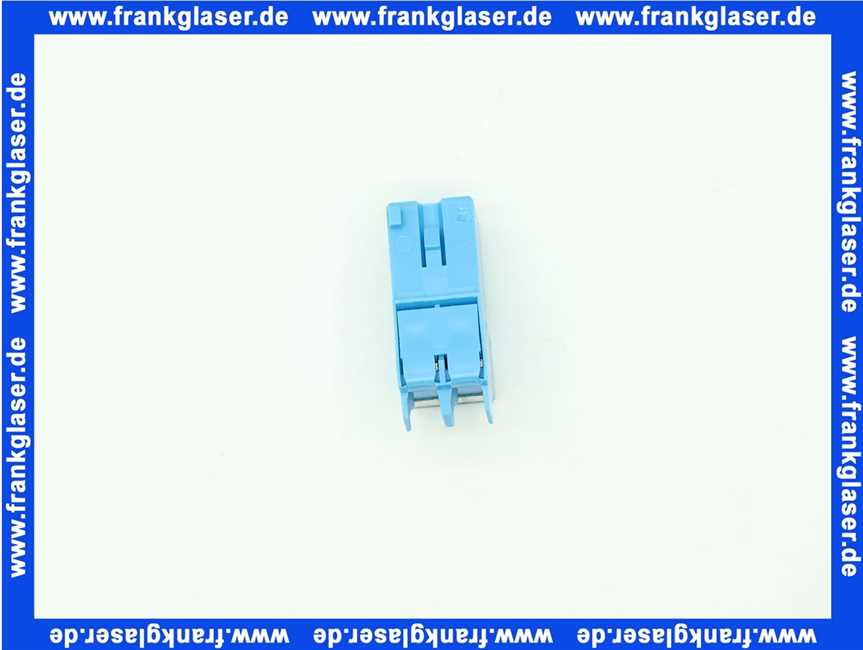 716204 Weishaupt Stecker Nr. 18 2-polig blau Rast 5 Pos. 1b, 2a, 2b, Kod. d20