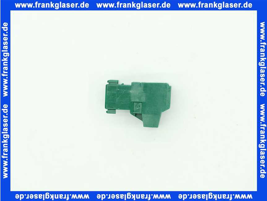 716208 Weishaupt Stecker Nr. 14 3-polig grün Rast 5 Position 3b Kodierung O1c, d30