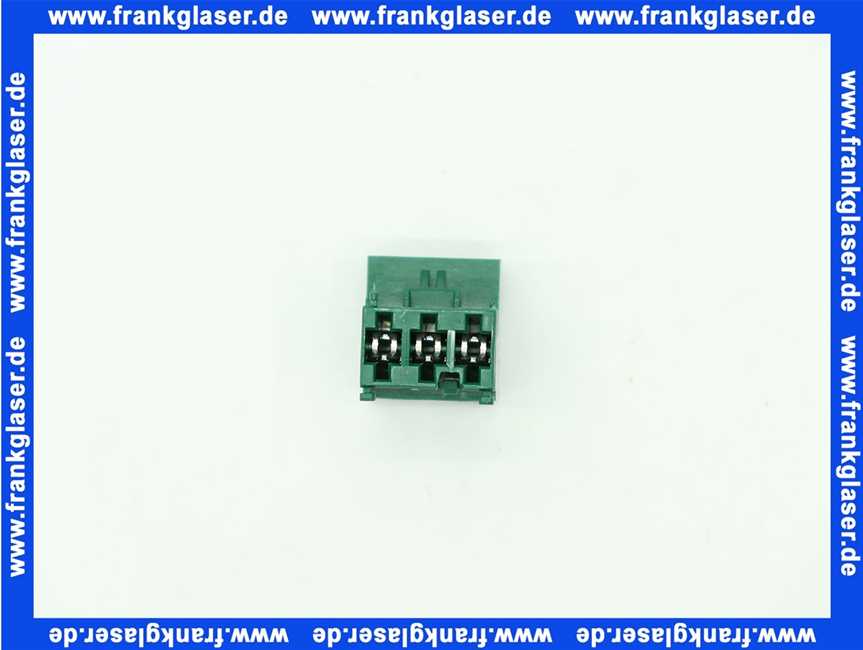 716208 Weishaupt Stecker Nr. 14 3-polig grün Rast 5 Position 3b Kodierung O1c, d30