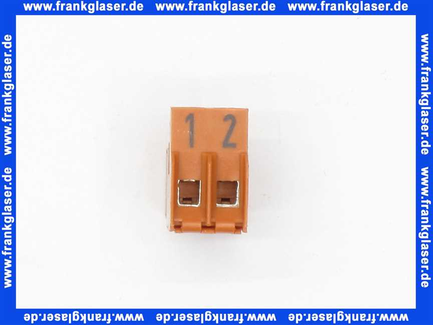 716225 Weishaupt Stecker Nr. 6 2-polig braun Rast 5