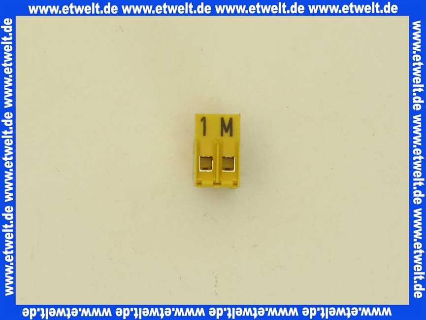 716229 Weishaupt Stecker Nr. 10 2-polig gelb Rast 5