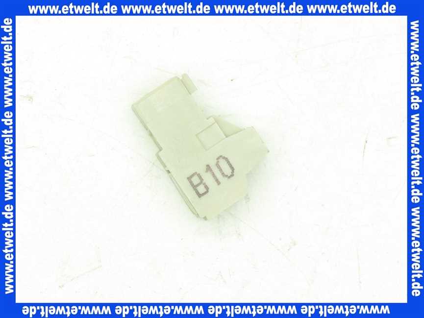 716239 Weishaupt Stecker B10 2-polig grau Rast 5 Pos. 1a
