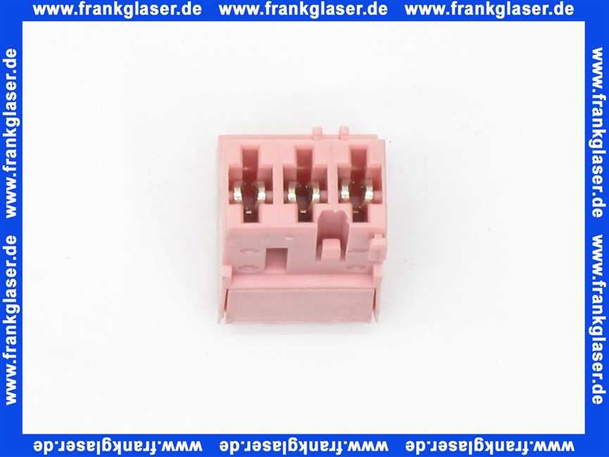 716247 Weishaupt Stecker Nr. 8 3-polig rosa Rast 5 WTC-O