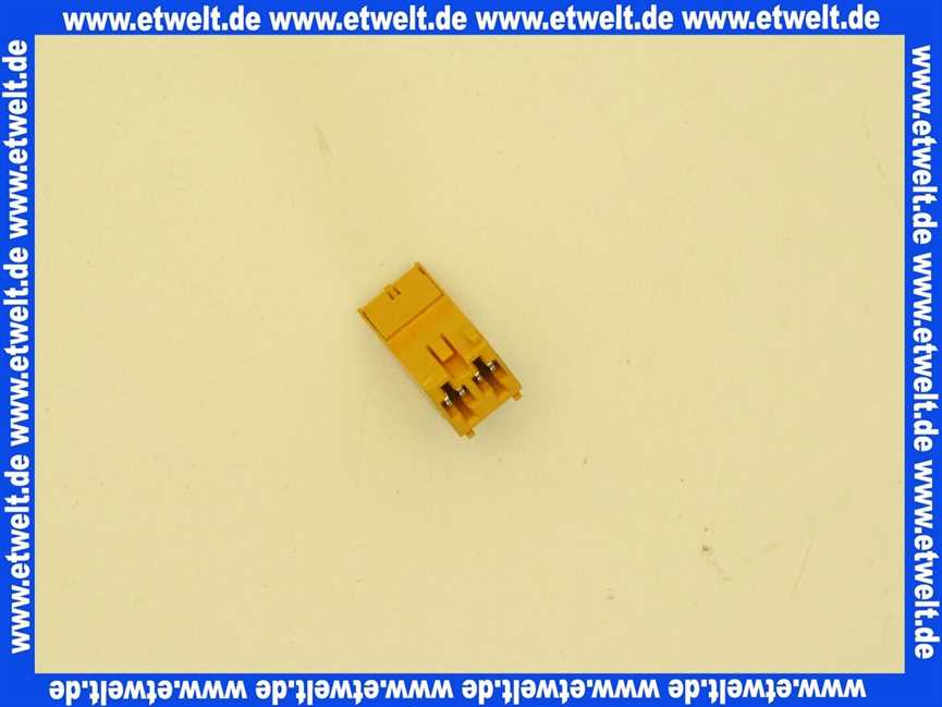 716281 Weishaupt Stecker B3 2-polig signalgelb Rast 5 K05 PA6 V2