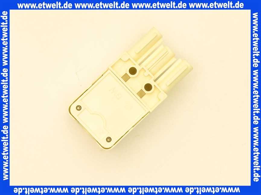 716541 Weishaupt Steckerteil ST18/3 Nr. 4 grün mit Verriegelung und aufgeschraubter Kappe