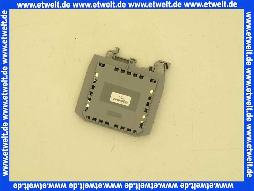 760074 Weishaupt Festspannungsversorung GSV 10.01, 5...24V DC/1VA bei 24V AC-Versorgung