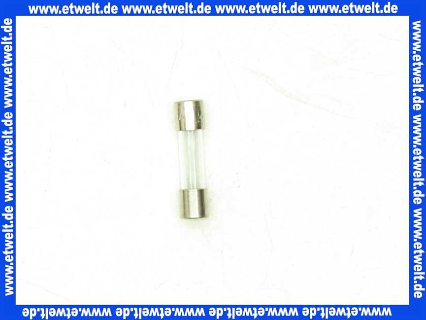 Weishaupt Feinsicherung 5x20 1,25A (1250mA) träge 760349