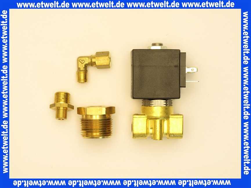 2083628 Wilo Austauschset Magnetventil