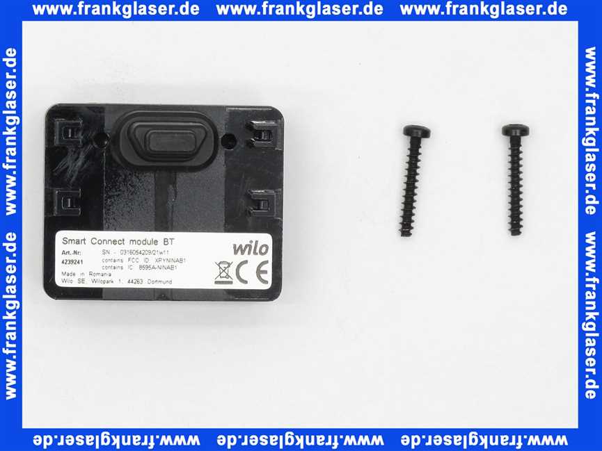 Wilo Pumpensteuerung/Schnittstellenmodul Smart Connect Modul BT 4239241