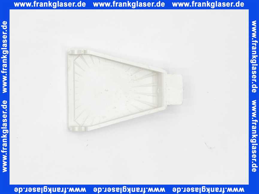 121901 Wisa Drucktaste für Spülkasten 500 weiss