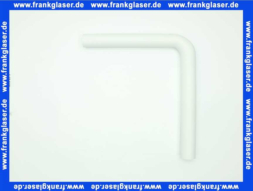 Wisa Spülrohrbogen 390x350 mm, weiß Material: PVC 1409111601