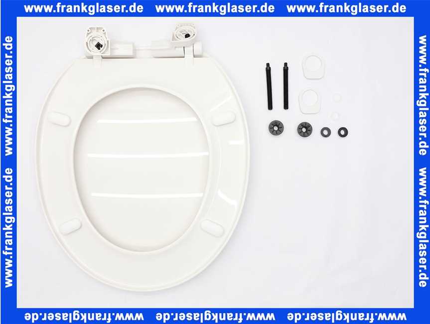 Wisa WC-Sitz Capella, weiß, Thermoplast 1,26kg, Absenkautom., exz. KS-Scharniere 1409262701