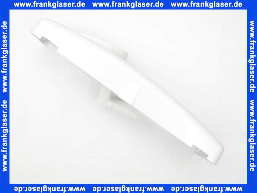 Wisa Deckel mit Taste zu AP-Spülkasten 370, weiß 8050410201