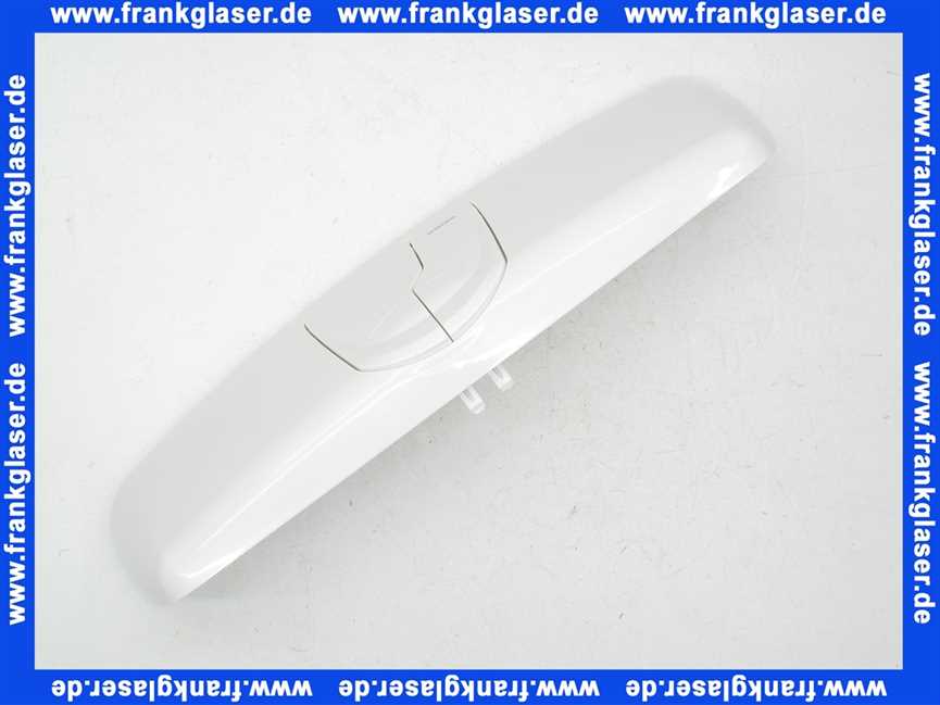 8050410901 Wisa Deckel mit Bedientaste weiss zu SPK 1270