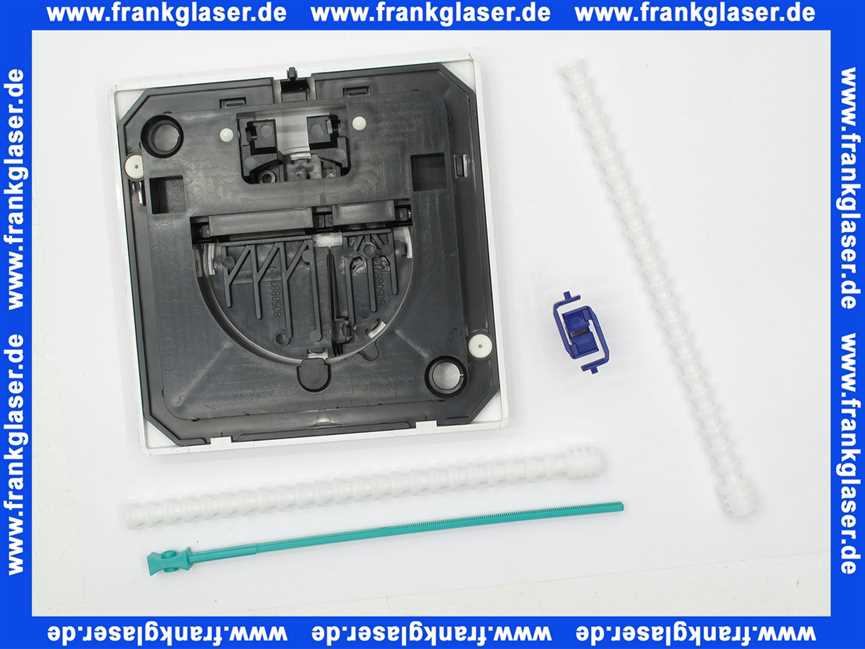 8050416801 Wisa Betätigungsplatte Enyo, weiß