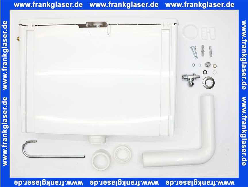 Wisa AP-Spülkasten 570, weiß Start-Stopp,6(6-9) L,T=106mm 8050422640