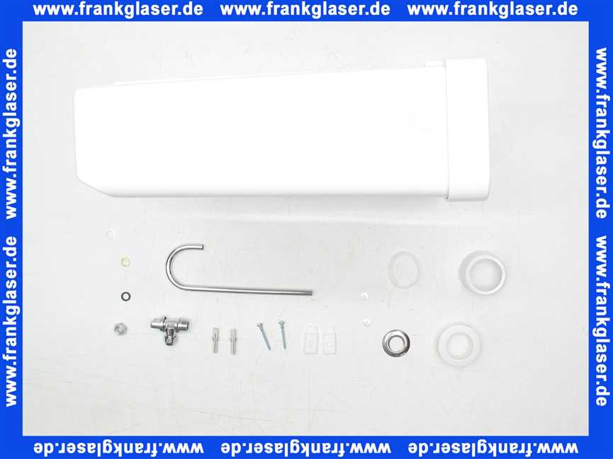 Wisa AP-Spülkasten 670, weiß Start-Stopp,6(6-9) L,T=128mm 8050423100