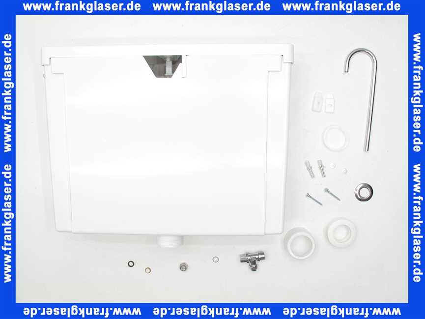 Wisa AP-Spülkasten 670, weiß Start-Stopp,6(6-9) L,T=128mm 8050423100