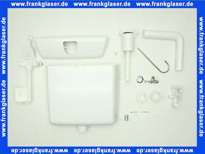 Wisa AP-Spülkasten 1070, weiß Start-Stopp,6(6-9) L,T=130mm 8050424100