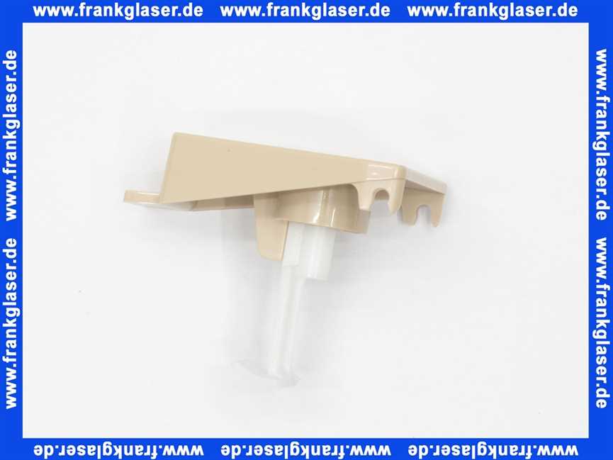 8050428022 Wisa Drückertaste in beige für Spülkasten