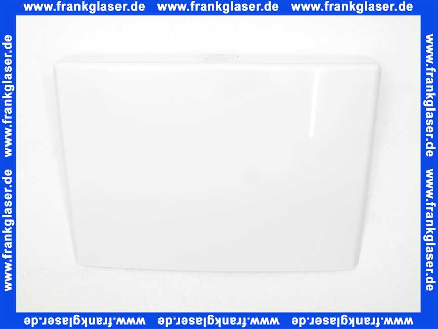 8050800260 Wisa Deckel für Spülkasten inkl. Bedientaste weiß