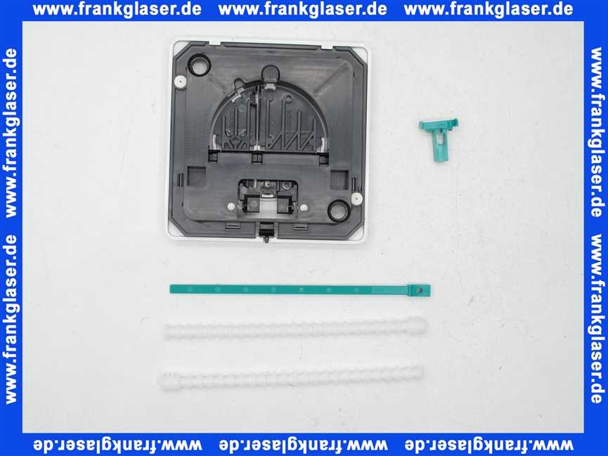 8050890401 Wisa Gaia Betätigungsplatte, weiß