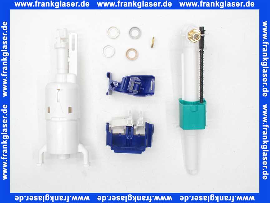 Wisa Renovierungs-Set Modernisierungs-Set zu UP Spülkasten XT (2 Mengen Spülung)