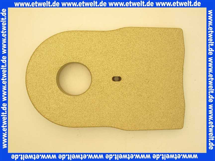 1610500 Wolf Isolierstein Gußtüre HK-2