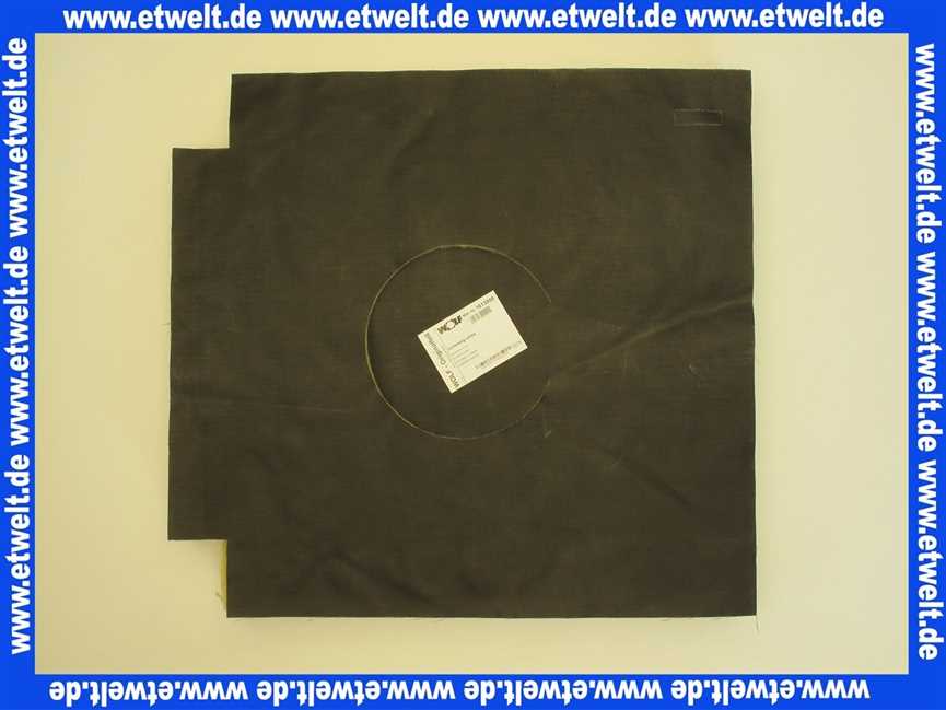 1613000 Wolf Isolierung vorne 610X570X80 für Speicher 155/200
