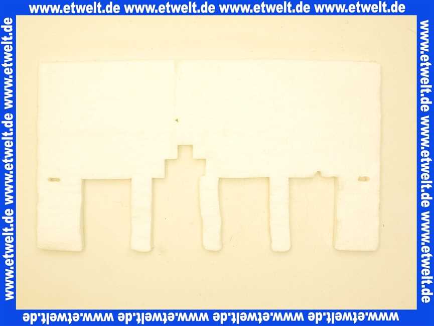 1614029 Wolf Isolierung für Brennerplatte NG-3E-29