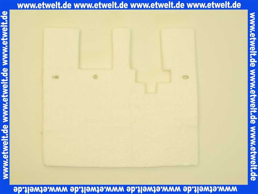 1615017 Wolf Isolierung Brennerplatte NG-2-17
