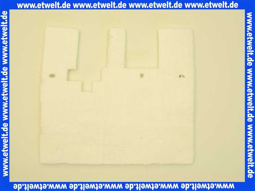 1615017 Wolf Isolierung Brennerplatte NG-2-17