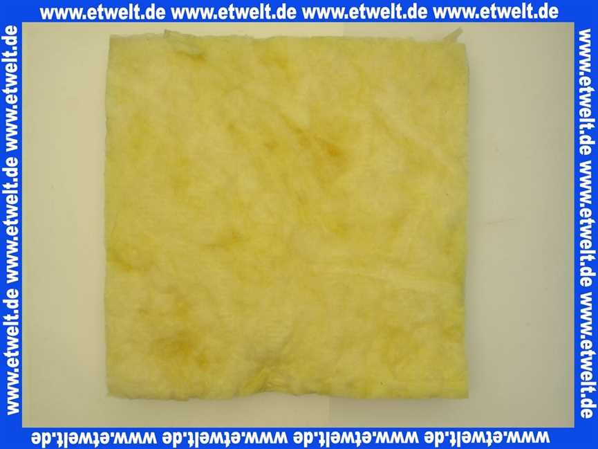 1615323 Wolf Isolierung Gußblockdeckel NG-10-23