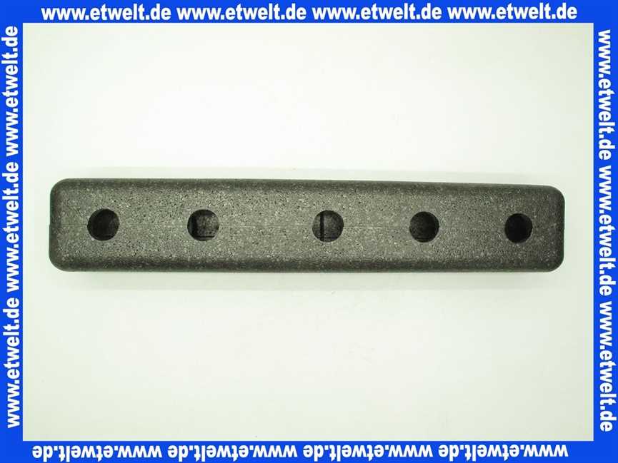 1620110 Wolf Isolierung f. Verteilerbalken 2 Kreise