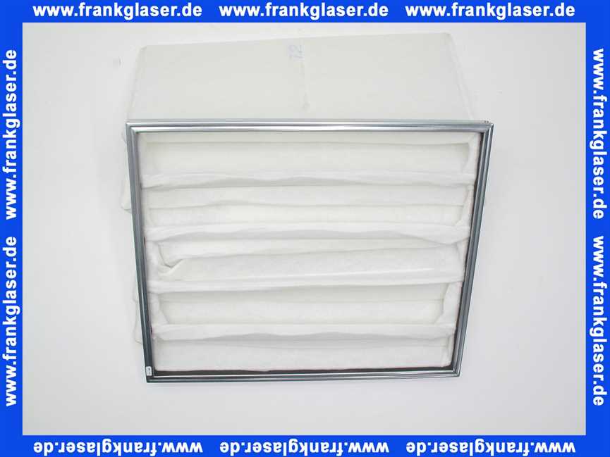 Wolf Taschenfilter ISO Coarse 60% Typ 3/4, BxHxT: 490x592x380 1650220