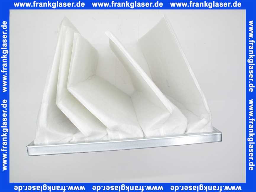 Wolf Taschenfilter ISO Coarse 60% Typ 3/4, BxHxT: 490x592x380 1650220