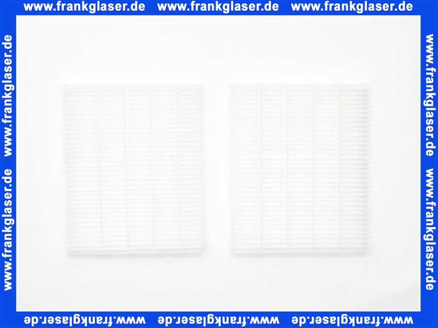 Wolf Service-Set Filter ePM1 50% 164x132mm, 2 Stück, f. CWL-F-150 Exc. 1669303