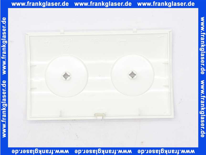 1710206 Wolf Fronteinsatz f. Regelungsgehäuse für CGB