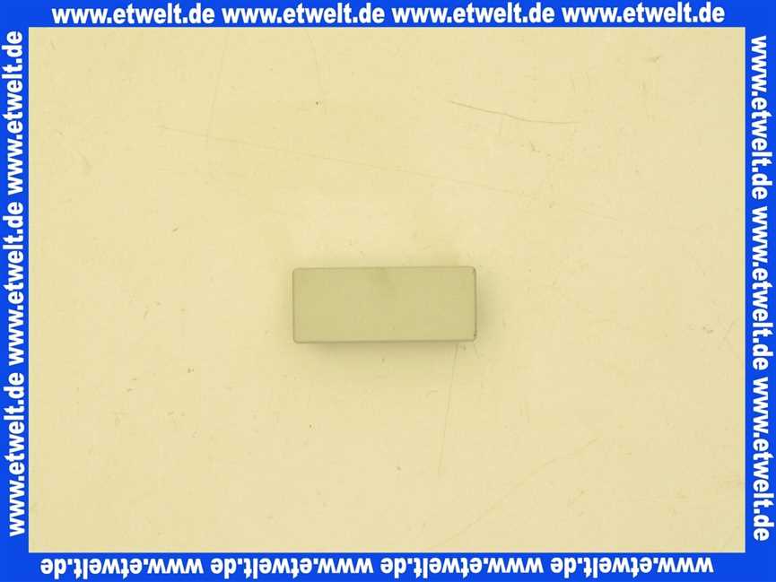 1720511 Wolf Gehäuse Blinddeckel f. Brenner störlampe