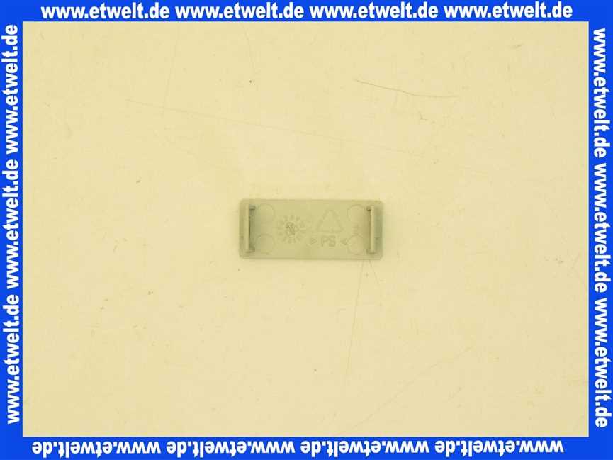 1720511 Wolf Gehäuse Blinddeckel f. Brenner störlampe