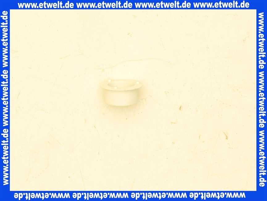 172052299 Wolf Gasdrosselblende, Weiß (ersetzt Art.- Nr. 1720522, 86 02 143) nur bei Erdgas LL